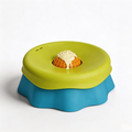 Silicone liquid slow-eating bowl