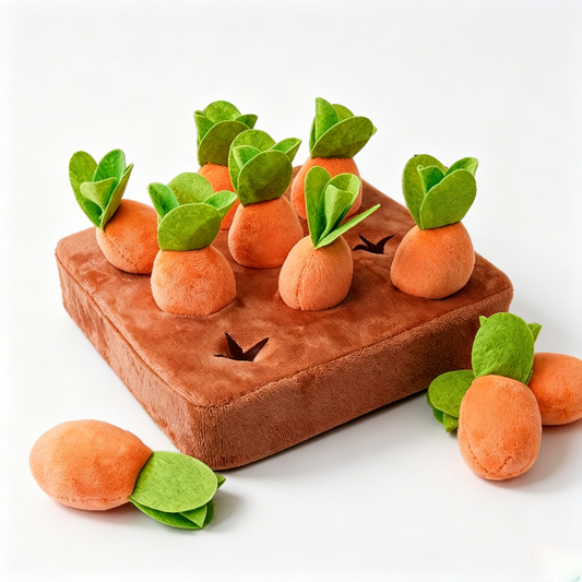 Carrot Snuffle Puzzle Toy