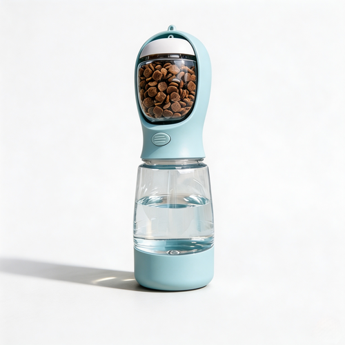 Pet Three-in-One Portable Water Bottle