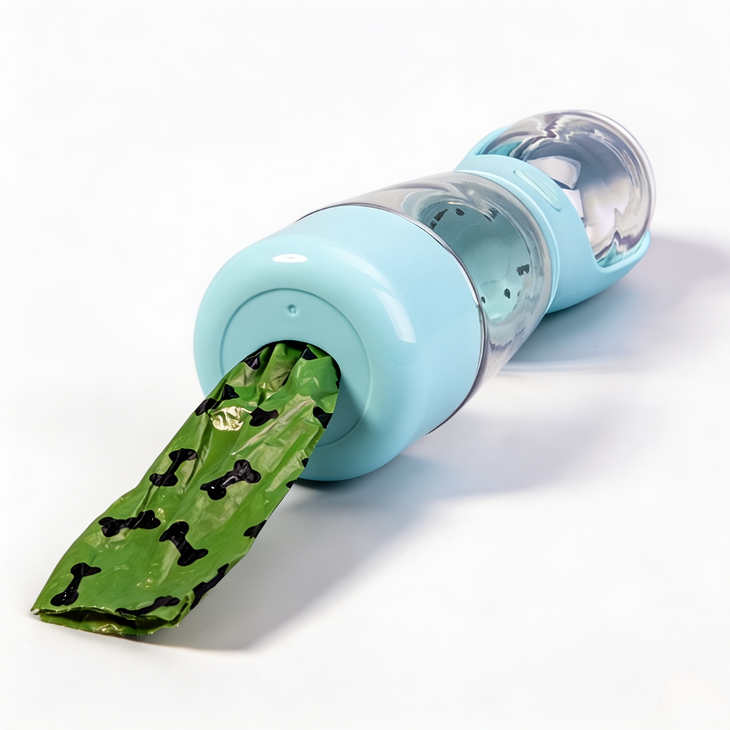 Pet Three-in-One Portable Water Bottle