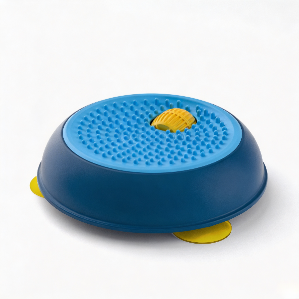 Rolling ball slow-cooking bowl