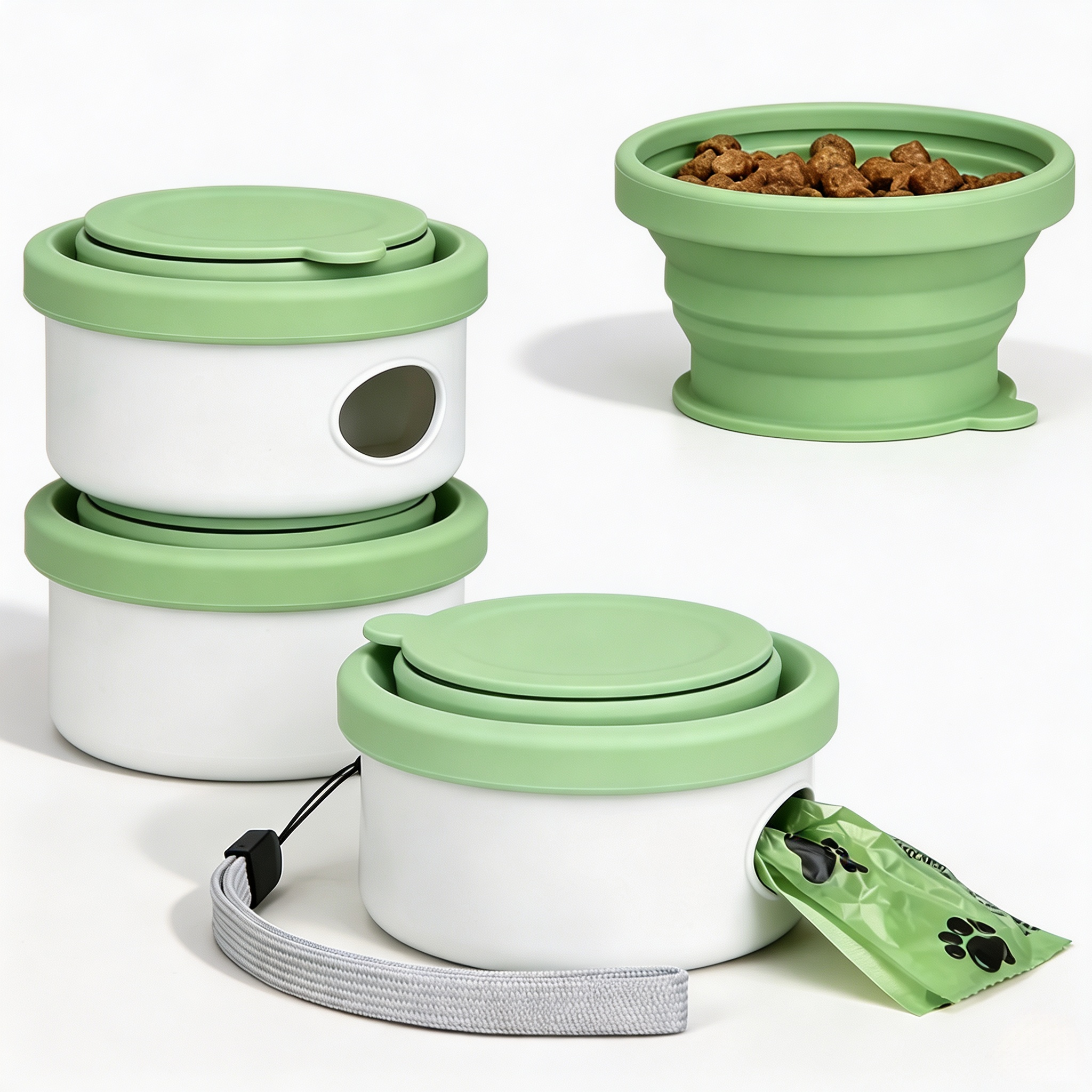 Portable Collapsible Pet Bowl