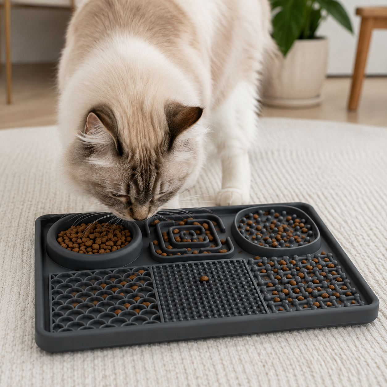 Multi-Function Slow Feeder Mat