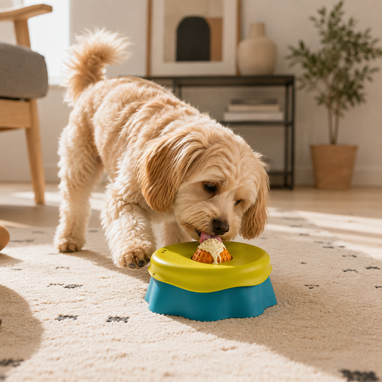 Silicone liquid slow-eating bowl